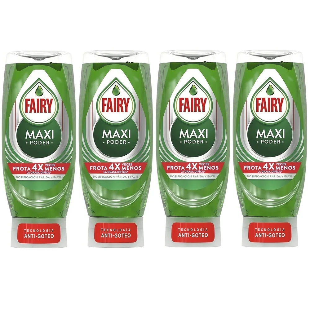 Fairy Maxi power dishwashing hand 440 ML, saving Pack 4x440 ml, great power anti-Grease