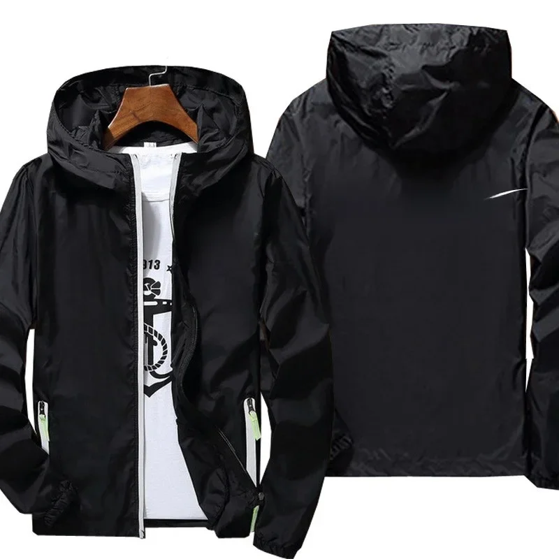 AliExpress NONE New SpaceX Space X Logo Hoodies Printing Casual Spring and Autumn Hooded Cycling Jacket Pilot Oversized 7XL Zipper Jacket Coats