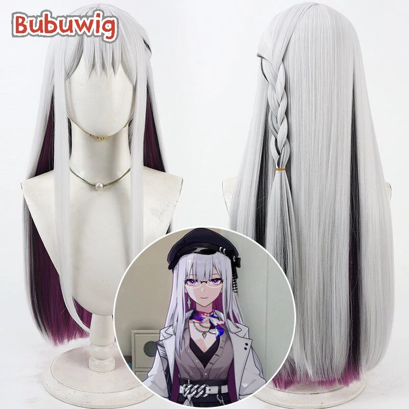 bubuwig-人工毛-nihilux-コスプレウィッグ-honkai-スターレール-nihilux-80-センチメートルシルバーホワイト混合紫黒ウィッグ耐熱