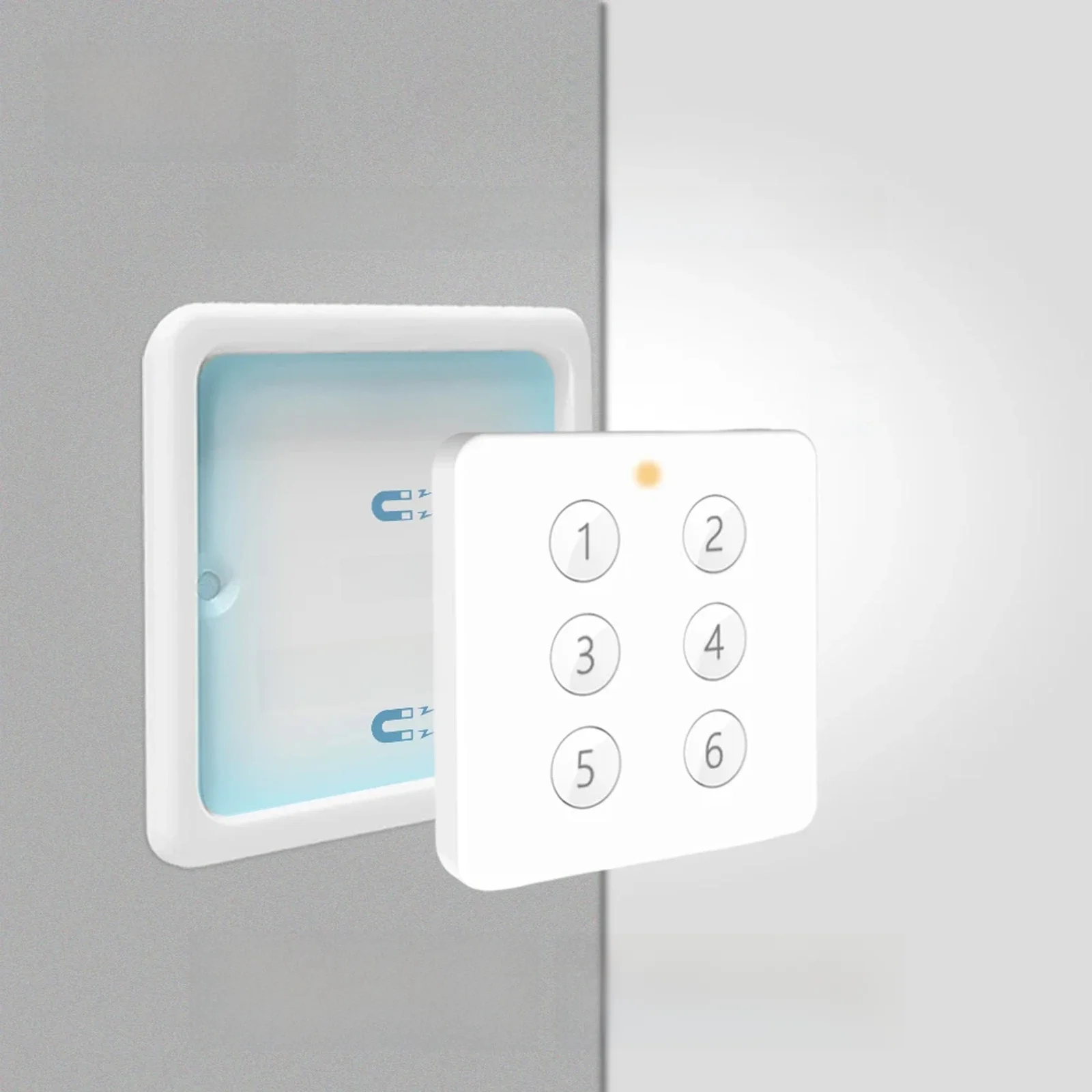 LoraTap ZigBee 3.0 Tuya inteligentne życie Standard ue 6 przycisk Gang scena magnetyczny pilot zdalnego sterowania bramka wymagana ZigBee2MQTT — 2