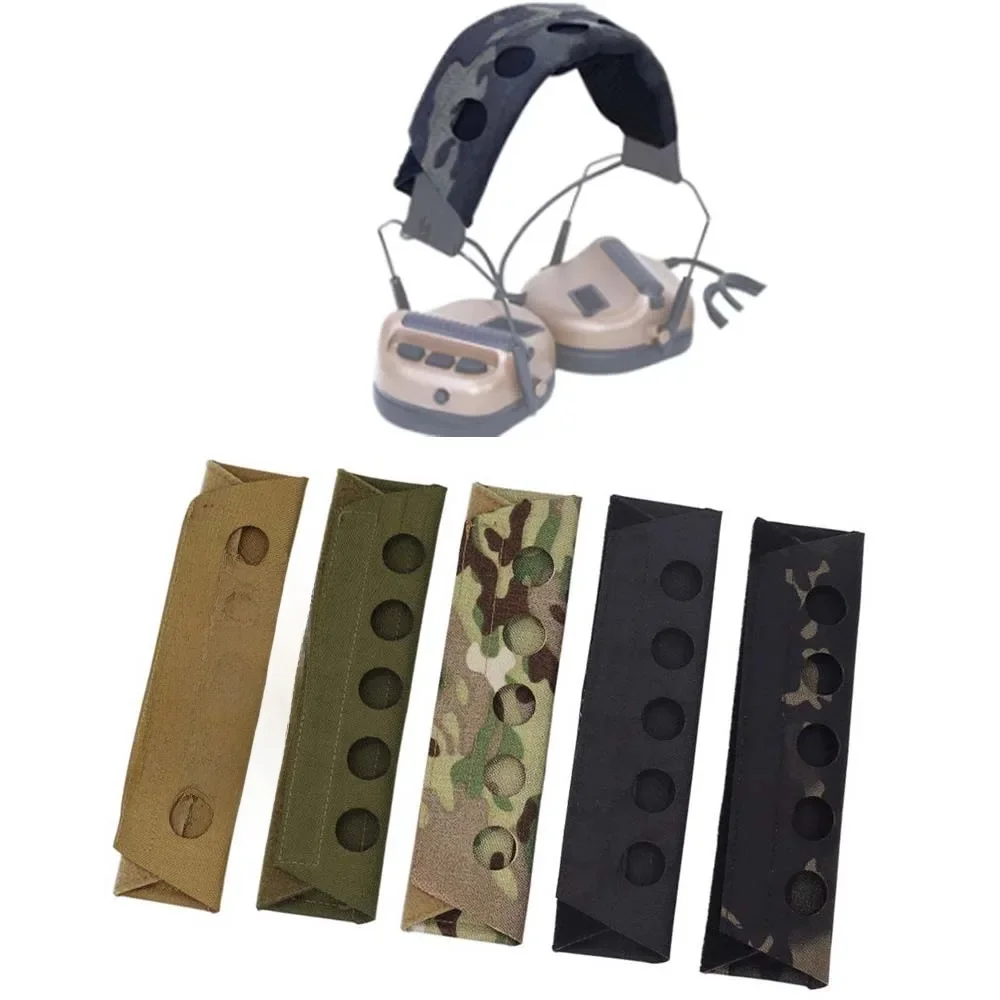 Nouveau couvercle de casque tactique, bandeau d'appel tactique modulaire, protège-oreilles, support de casque, housse de Protection, accessoires de tir de chasse