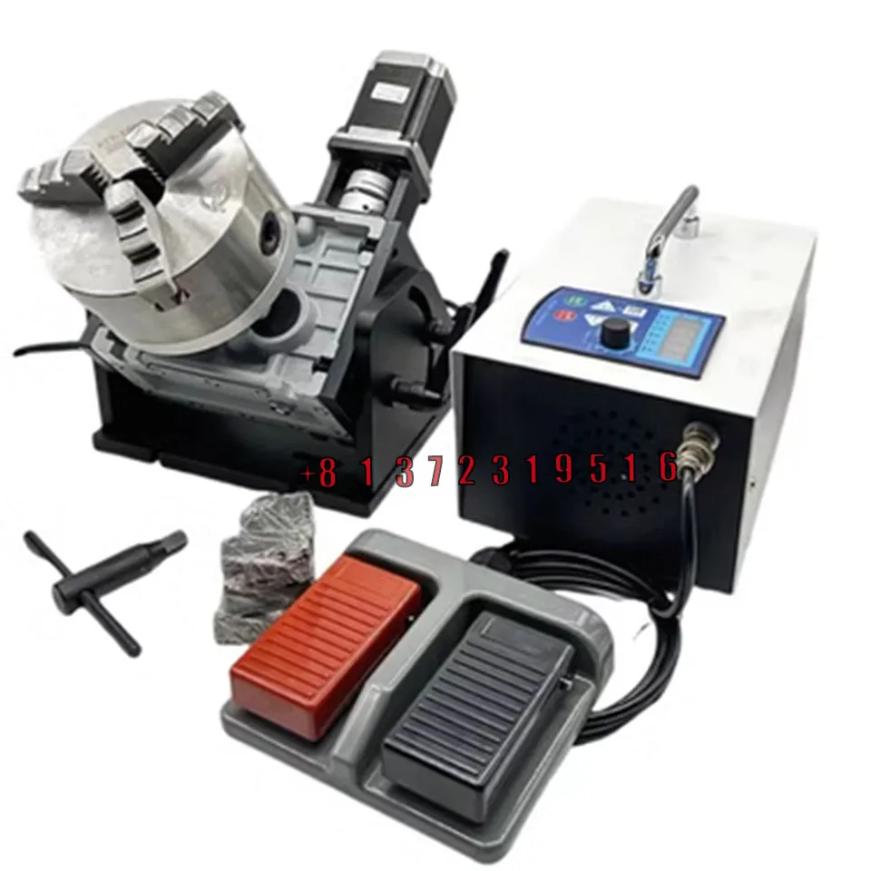 Cnc Indexing Rotary Table Positioner Handheld Argon Arc Welding Handheld Welding Marking Circumferential Seam Welding Station