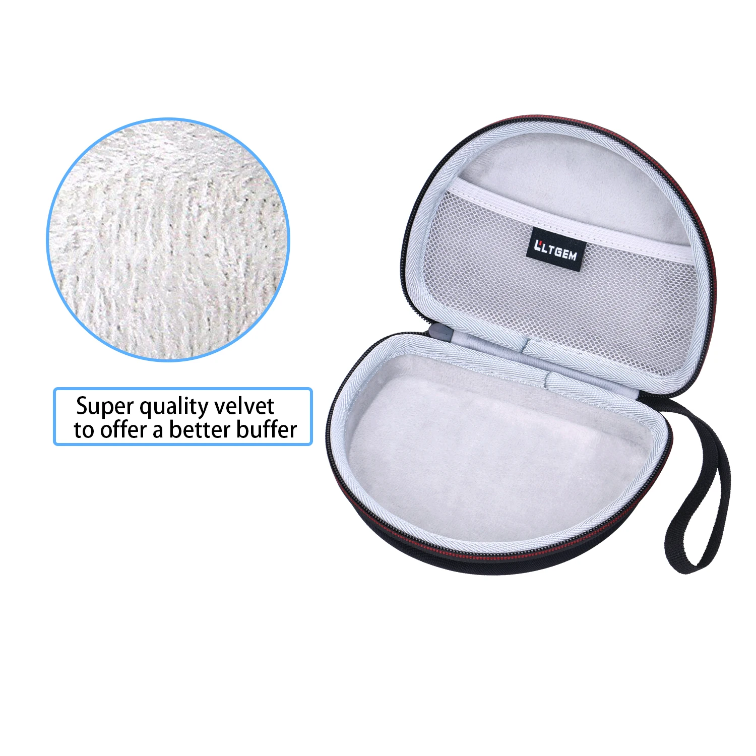 Headphone Case for JBL Tune 510BT 500BT 600BTNC T450BT 660NC JR 300BT 310BT Sony MDR-ZX110, Wired Wireless Protective Sleeve Bag image 4