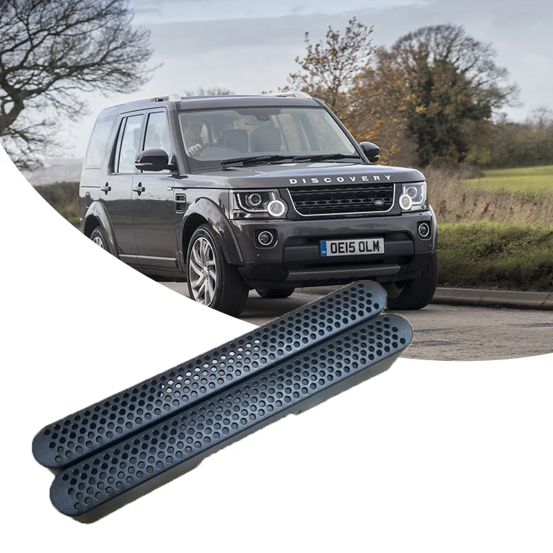 4x For Land Rover Discovery 4 LR4 L319 2009~2016 Under Seat Car Air Conditioner Duct Outlet Cover Trim Anti-Clogging Accessories