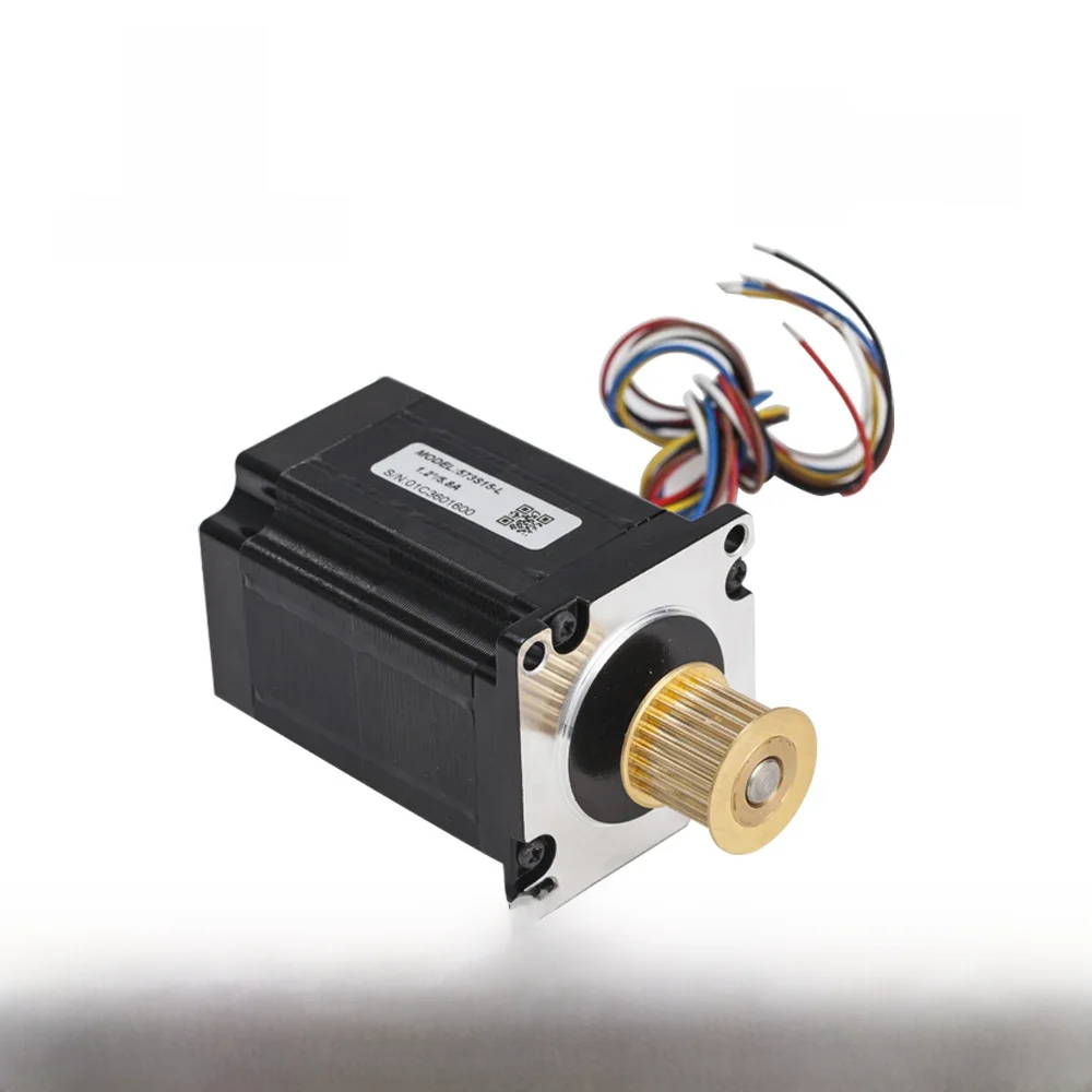 Silnik krokowy Leadshine Nema23 57mm 3-fazowy 150Ncm 5A Silnik krokowy z przekładnią (573S15-L) 6-odprowadzeniowy do drukarki 3D CNC XYZ — zdjęcie 2