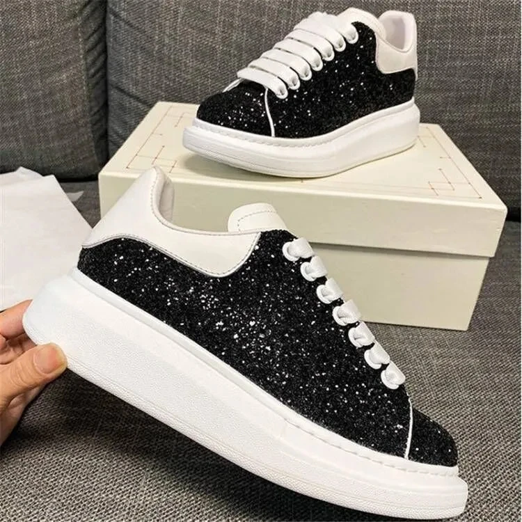 

top designer shoe designer casual platform shoes mens trainers women triple black white pink suede leather brand best outdoors w
