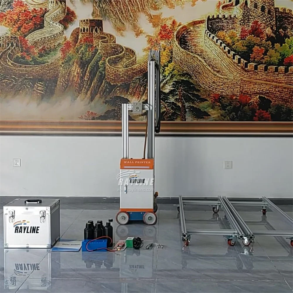 16/32/64 ㎡/hour Touch Screen 9600DPI AI 4K Wall Printing Machine Direct To Wall