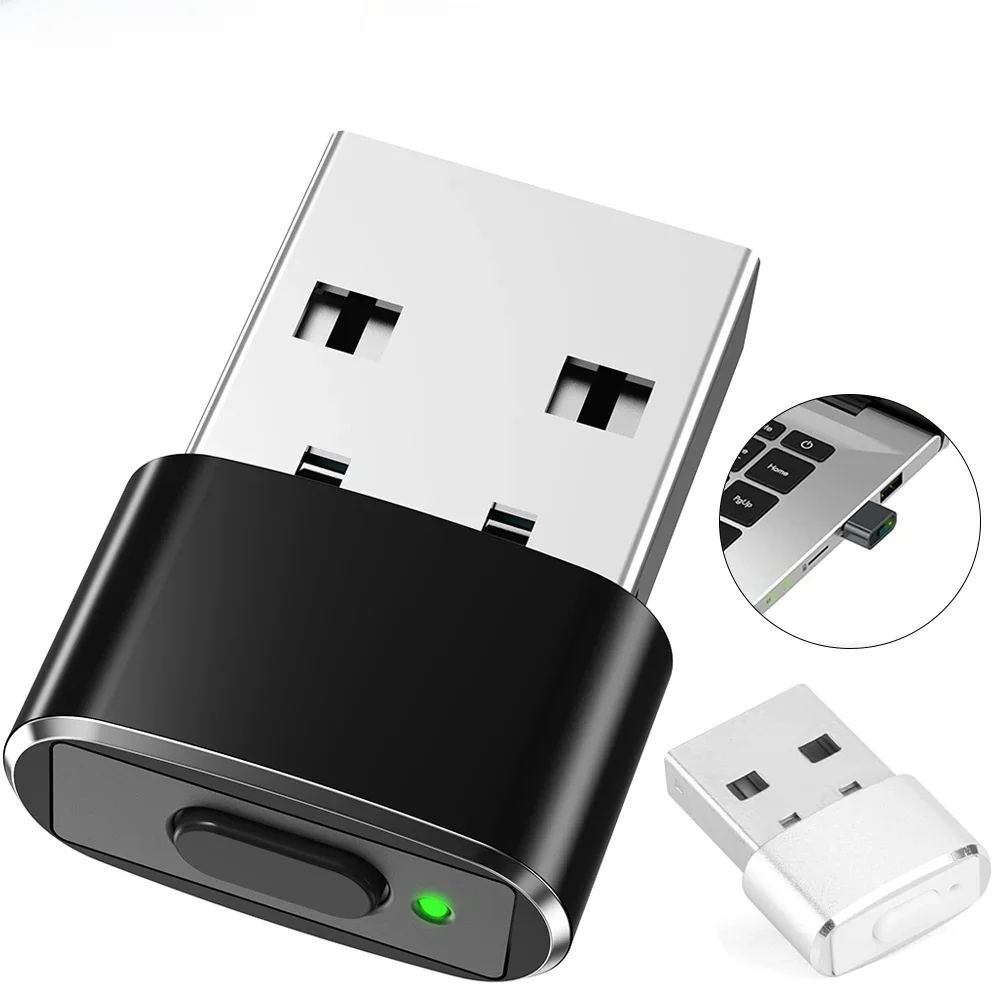 Souris Jiggler indétectable, déplacement automatique, Port USB, Shaker automatique indétectable, maintient l'ordinateur éveillé, simule pour PC portable