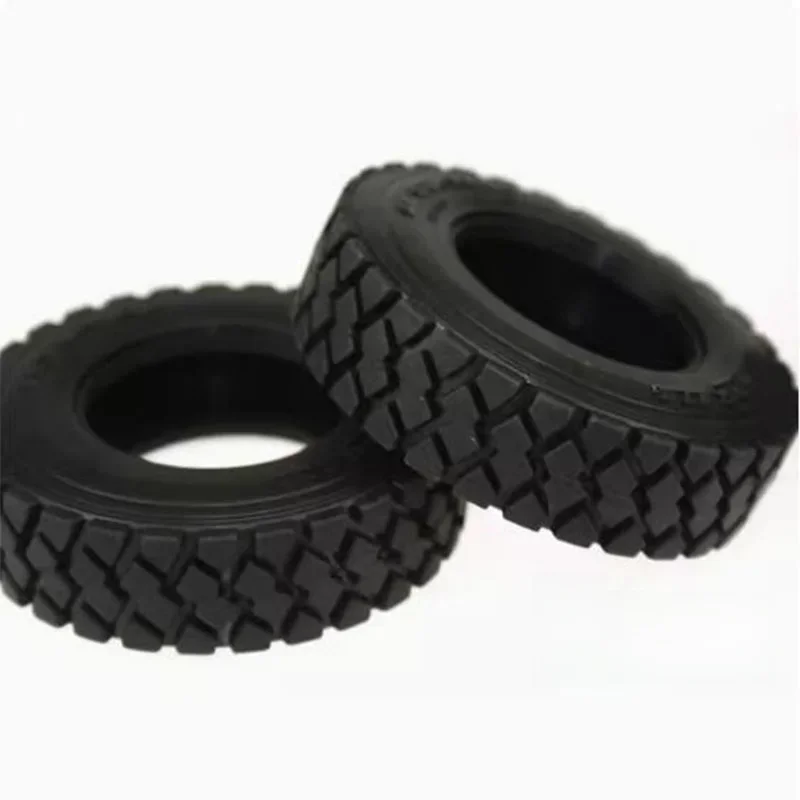 AliExpress NONE Lesu 1/14 Truck Tamiya Trailhead Gravel Tire Skin Mud Dump Truck 85mm Diameter Tire Model Accessories