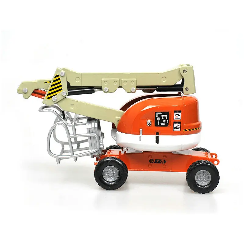 New Product Alloy 1:50 Aerial Work Vehicle Model Small simulation Folding Balance Car Engineering Vehicle Educational Toys