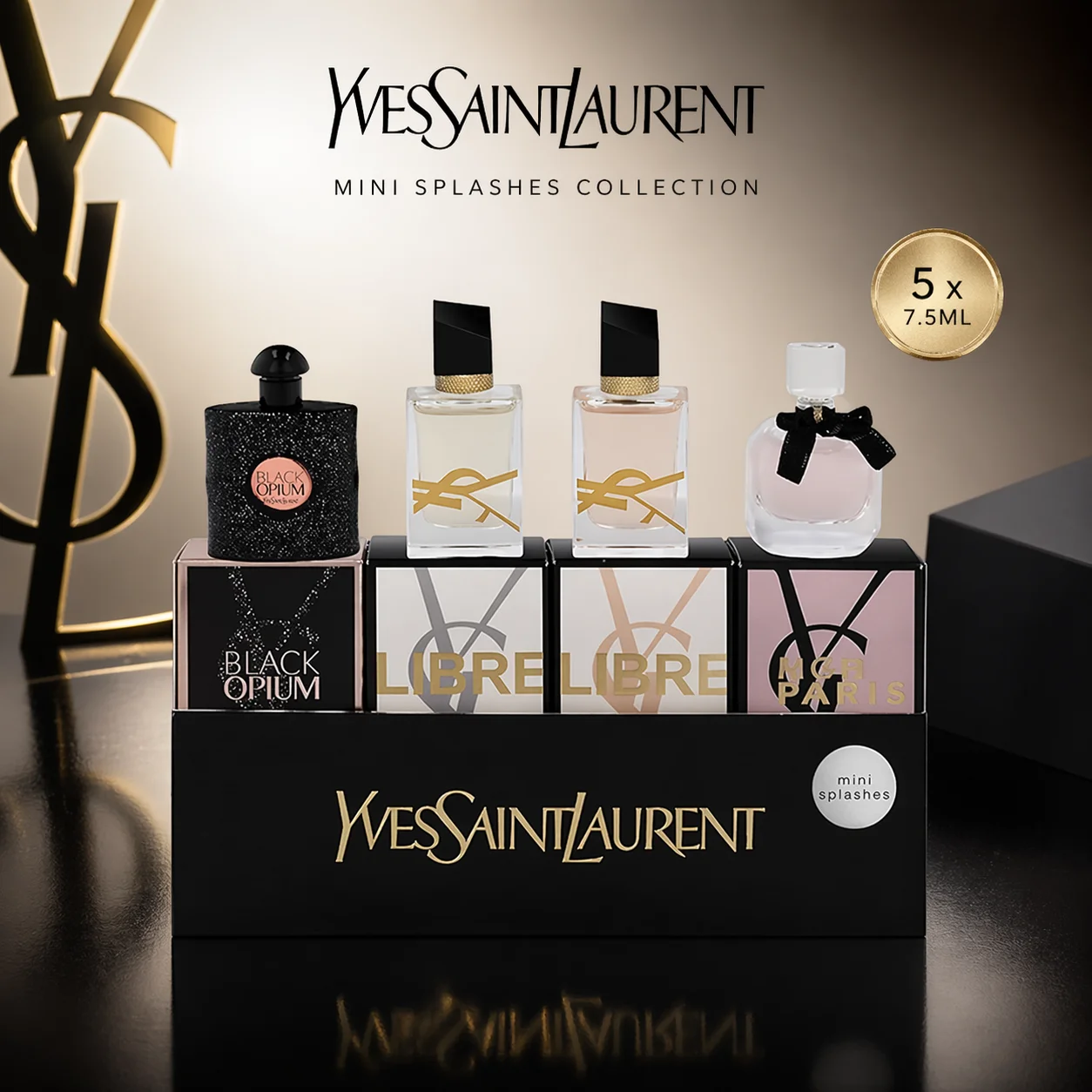 Yves Saint Laurent coffret parfum femme miniatures 4 pièces