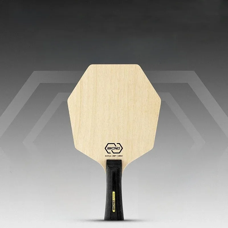 Plaque de Base hexagonale pour batte de Tennis de Table, zone de frappe plus grande, lame en bois pur, pagaie professionnelle pour Tranning Offensive Ping-Pong