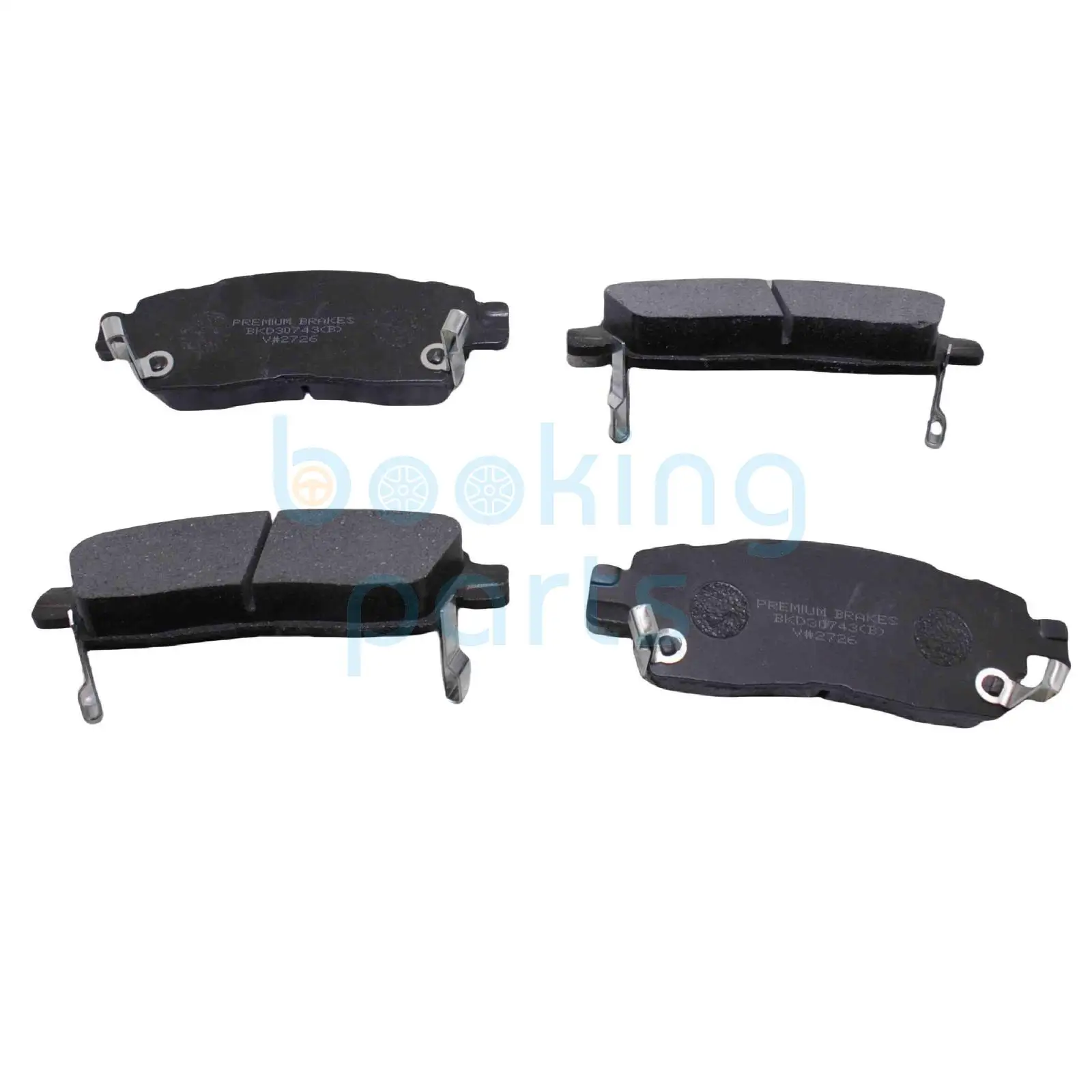 BKD30743(B),88983916,MYD8306M,D883 S/M,D883[B] Brake Pad For CHEVROLET TRAILBLAZER 02-07/TRAVERSE 08-17,BUICK ENCLAVE 07-17