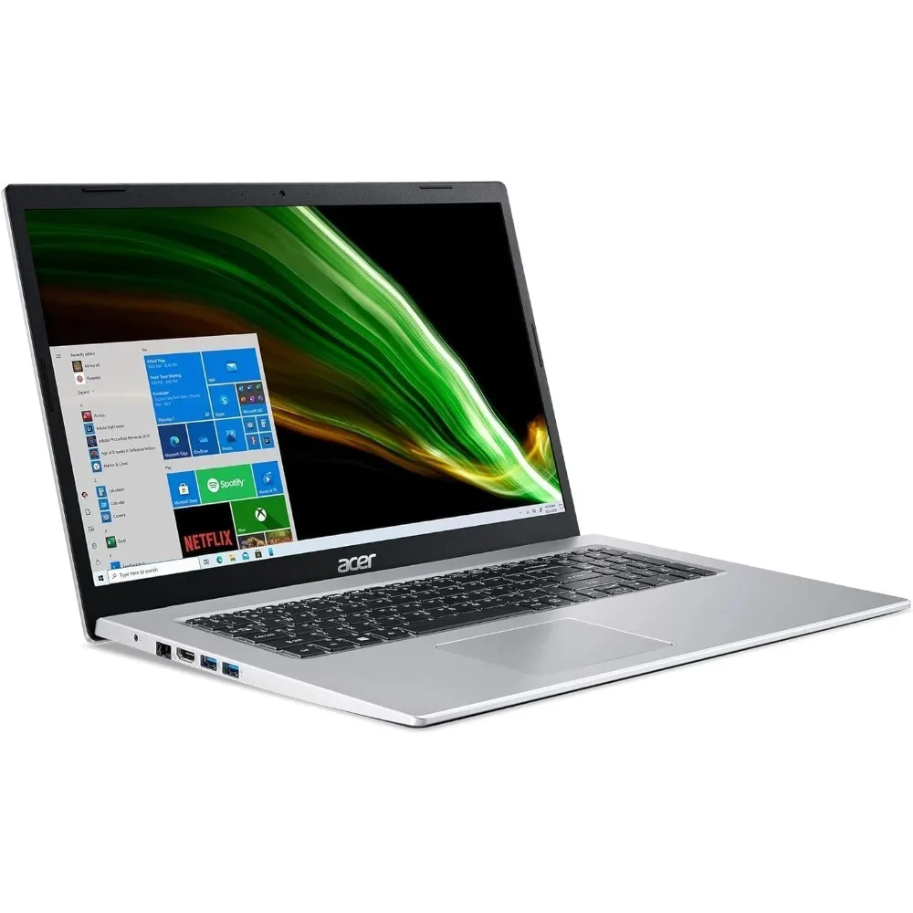 Acer-Aspire 1 Slim Business Laptop,Intel Celeron N4500,16GB,128GB, eMMC, Gam, Gráficos UHD, Escritório 365 1 ano, 15,6"