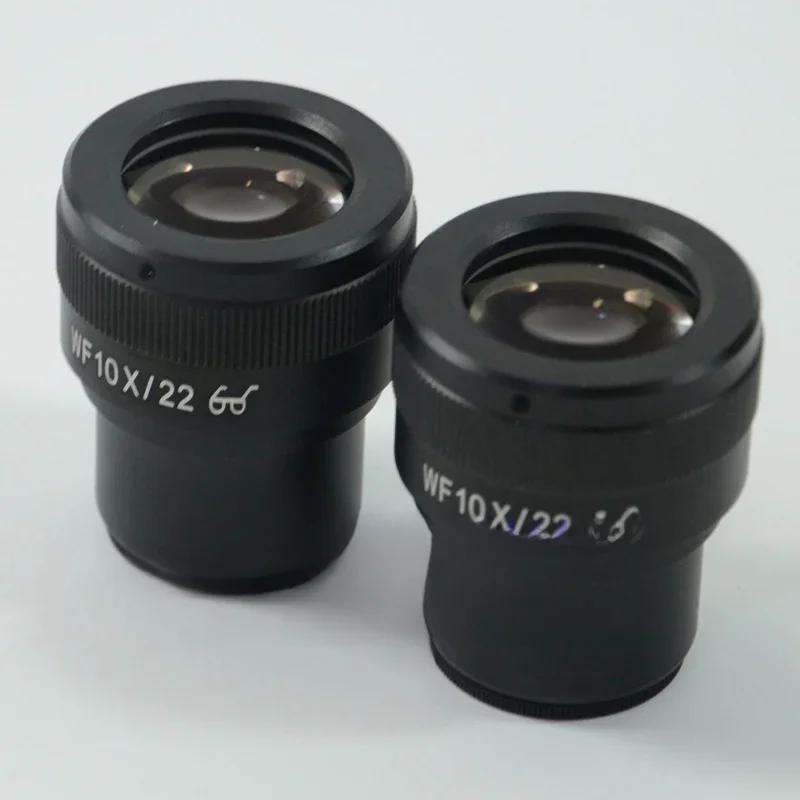 FYSCOPE Super szeroki zakres WF10x22mm regulowany okular do mikroskopów stereoskopowych z rurką okularową o średnicy 30mm — zdjęcie 2