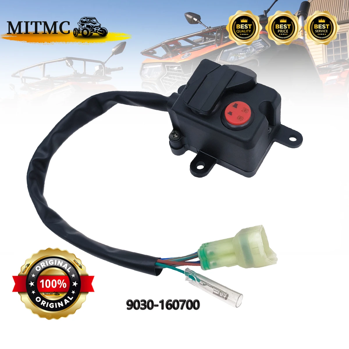 

Original 2WD/4WD Switch Assy For CF Uforce Cforce 500 600 SSV UTV U5 U6 Z6 Parts 9030-160700