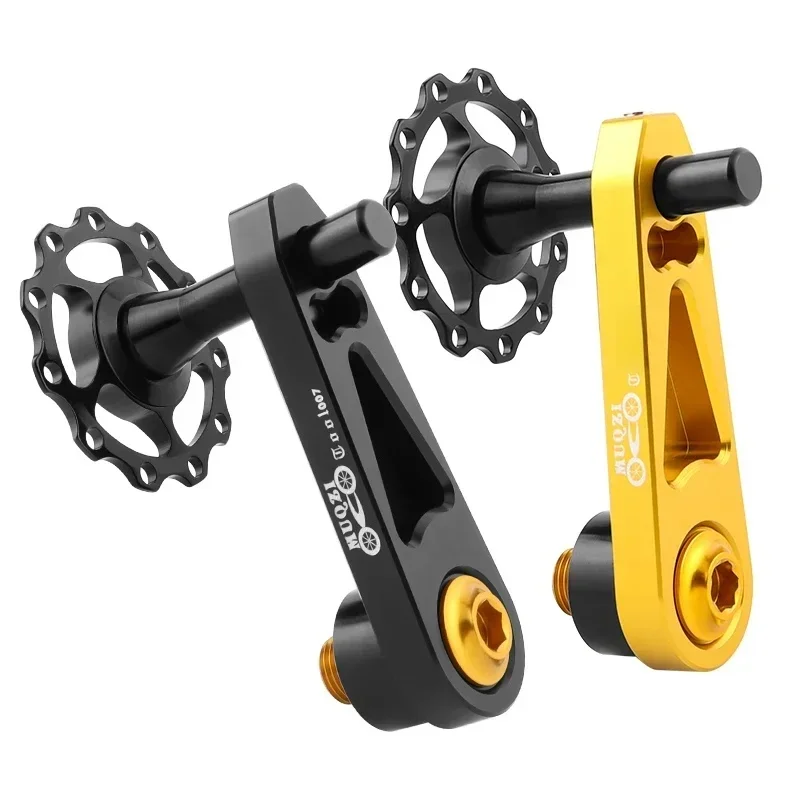 AliExpress NONE 1PC Single-speed Folding Bike Chain Tensioner Bicycle Single Speed Chain Guide Conversion Crimp Chain Catcher Anti-drop