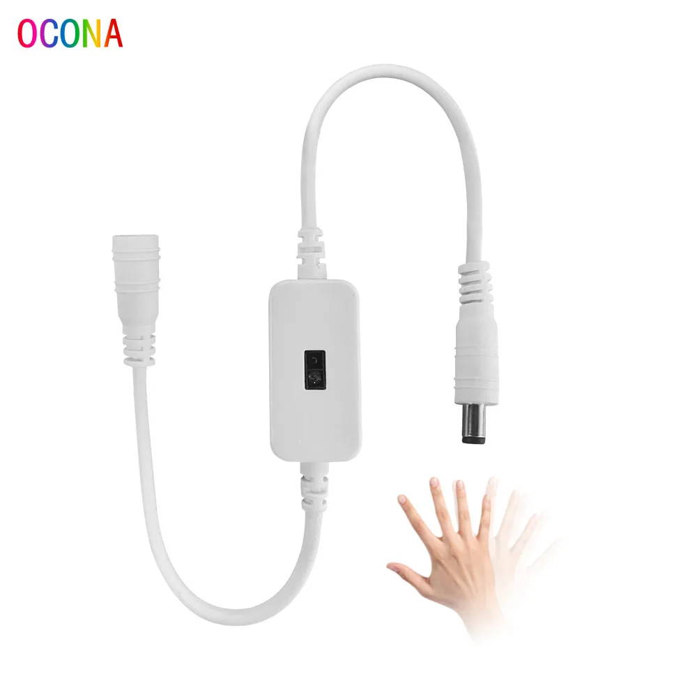 Hand Sweep Sensor Switch For Kitchen Cabinet 12V 24V Dimmer Controller Brightness Adjustment Dimmable No Touch need