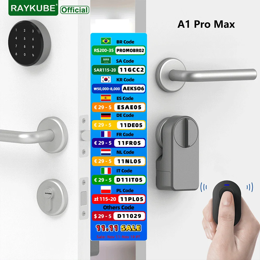 RAYKUBE A1 Pro Smart Door Handle Set: Real-World Performance ...