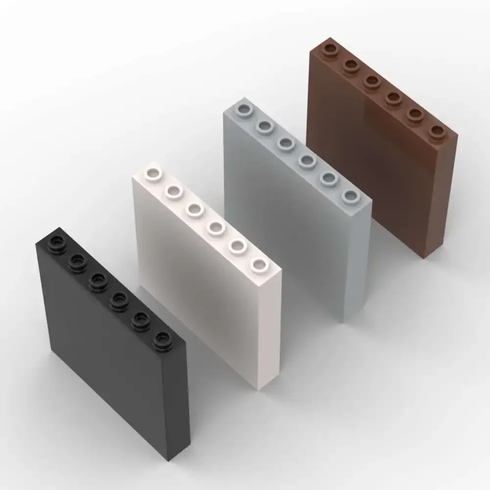 MOC 10 pièces Puzzle particules 59349 1x6x5 panneaux muraux blocs de construction 3754 conseil briques idée jouet enfants cadeau d'anniversaire livraison directe