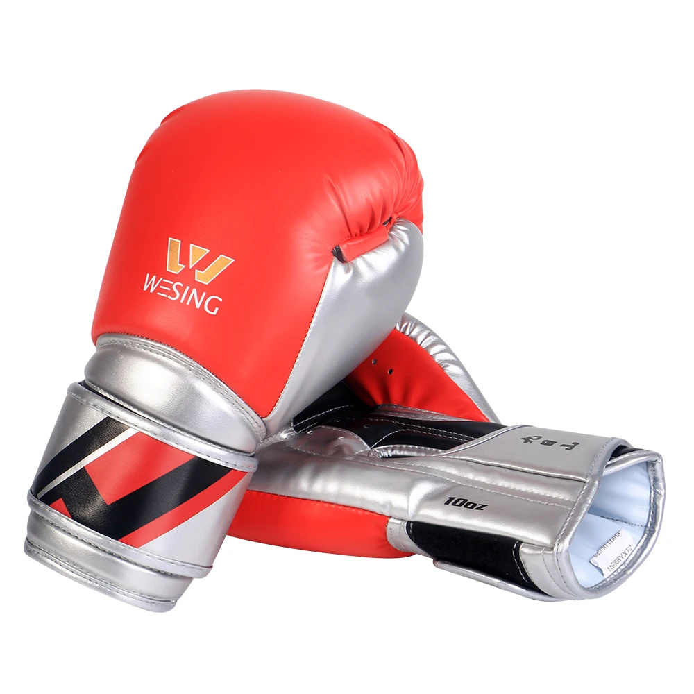 Wesing Boxing Gloves for Men Women 10oz 12oz Kickboxing MMA Muay Thai Sparring Punching Training Gear