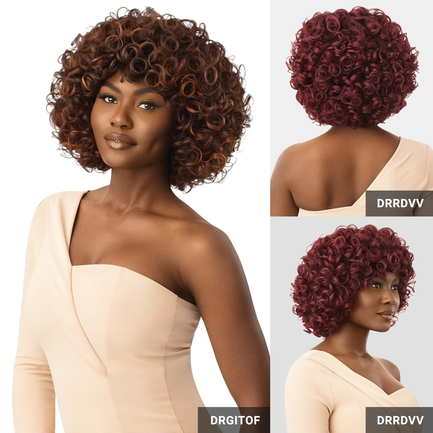 Outre Peruca Completa Sintética Wigpop Vivi