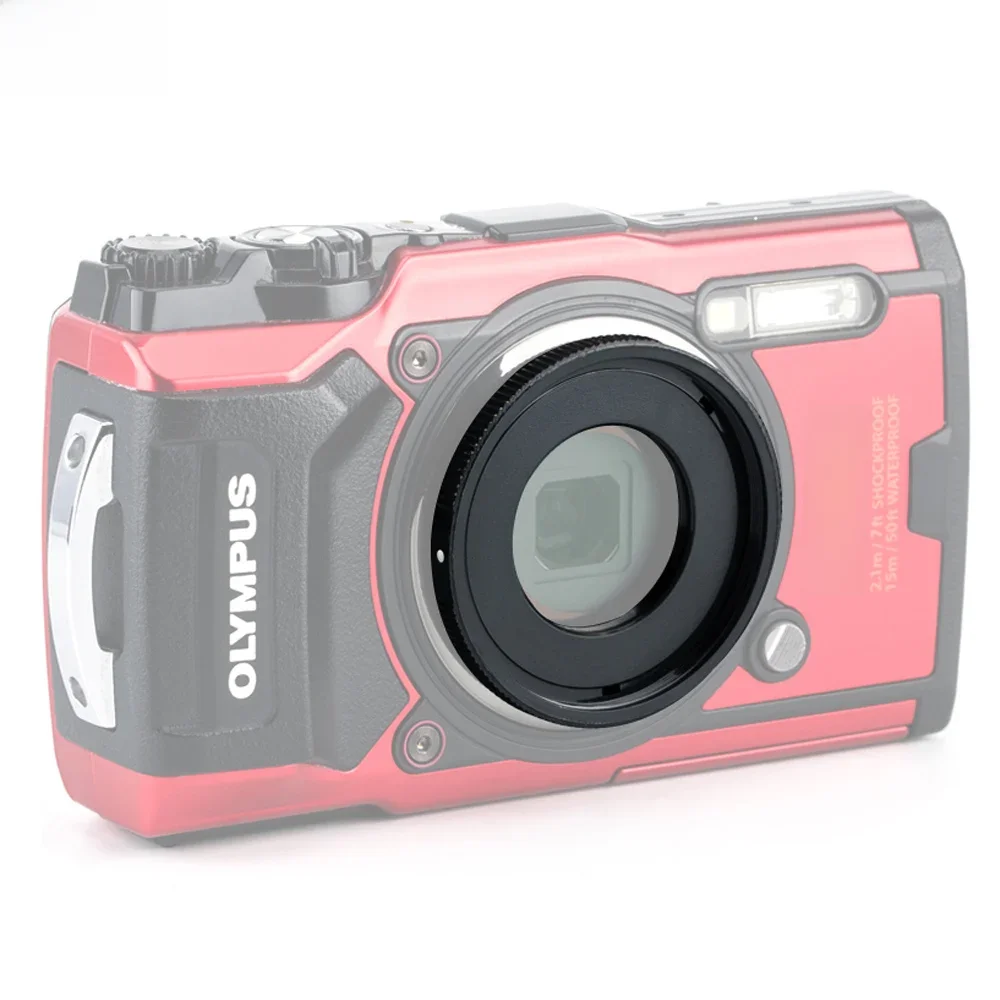 Jjc 40,5mm filter gewinde montieren objektiv adapter ring für olympus tough TG-7 TG-6 TG-5 TG-4 TG-3