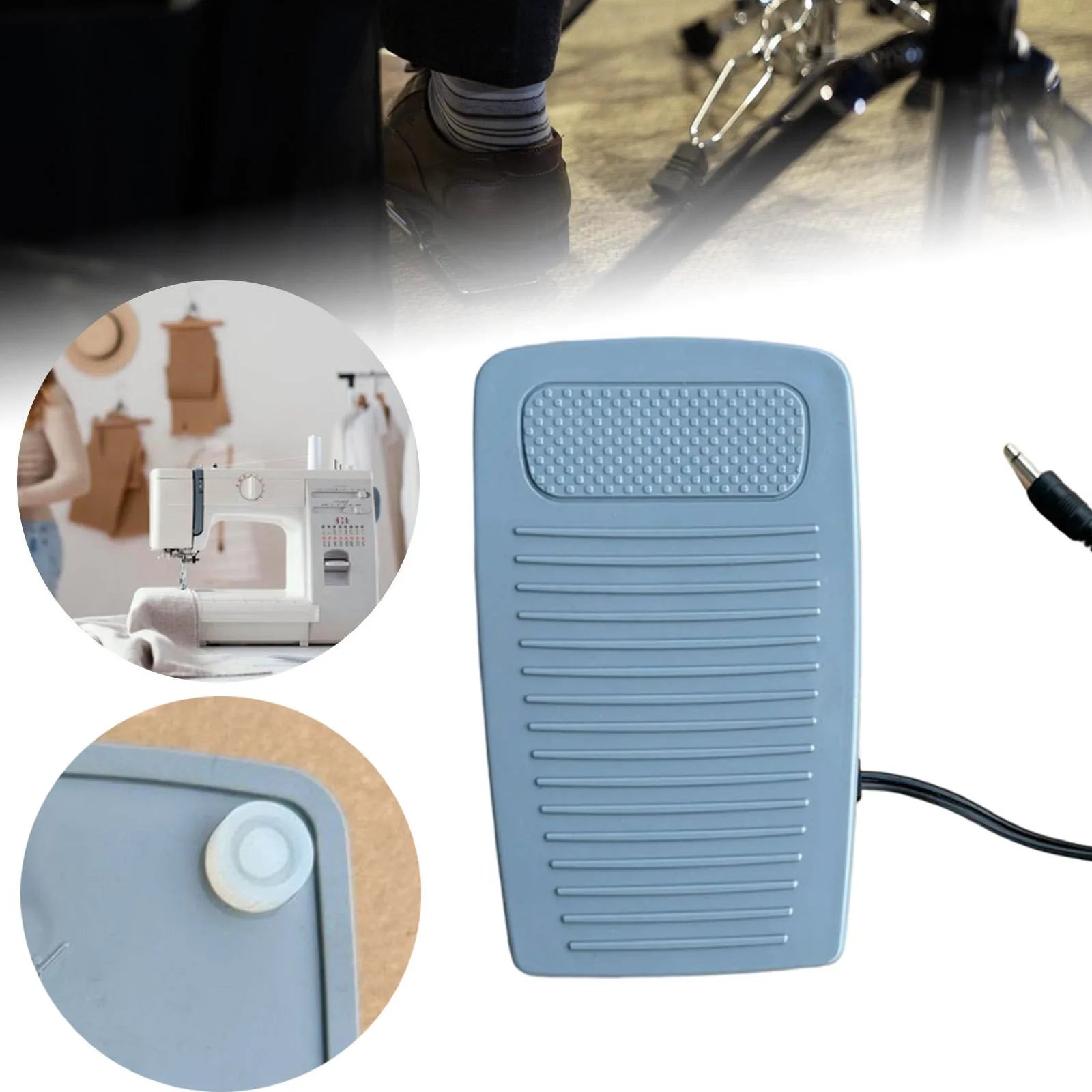 

Foot Pedal C-9002 Anti Slip Repair Parts for Sewing Machine Attachment Accessories Professional Foot Controller Replace Parts