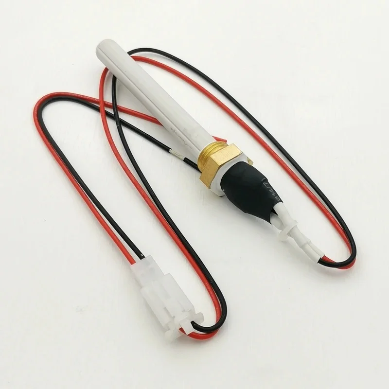 220V 300W Biomass Pellet Fuel Ceramic Igniter 3/8 Inch Thread MCH Ceramic Heater Pellet Stove Spark Plug OD11.5* ID6.5*L110mm