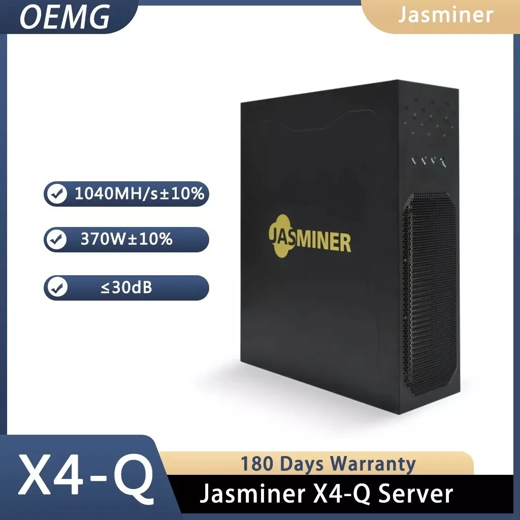 

BUY NOW Jasminer X4Q 1040MH/s Miner Mute Server 480W Low Power Consumption ETC Miner Jasminer ETC Mining Than ipollo V1 Miner