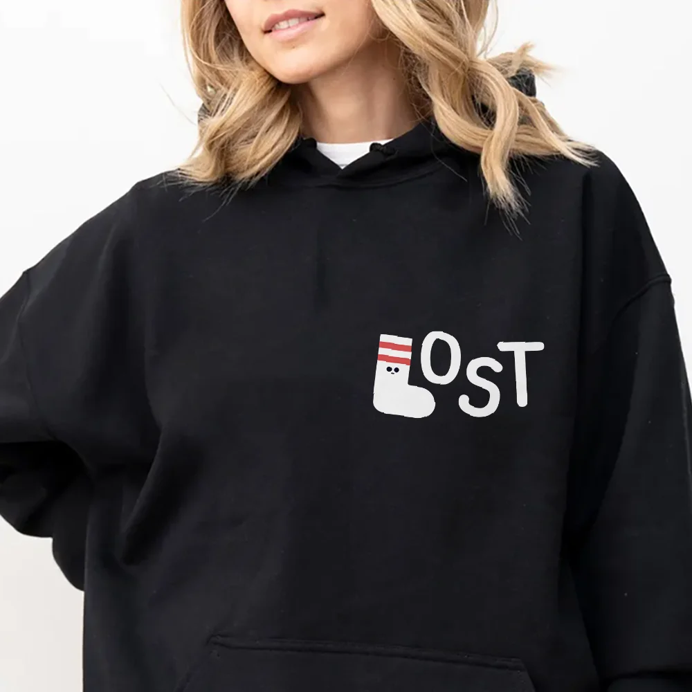 

Забавная толстовка с капюшоном на флисовой подкладке для влюбленных, повседневный свободный свободный топ с длинными рукавами, юмористический забавный модный удобный топ