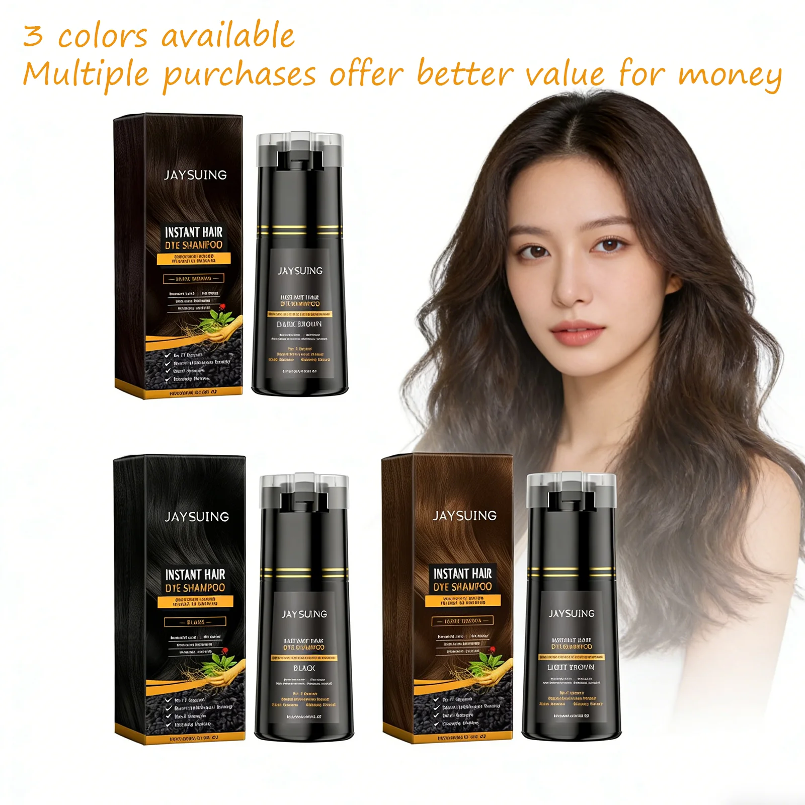 

Plant-Based Color Depositing Shampoo for Vibrant Hair Nourish & Restore Sensitive Scalp Long-Lasting Hair Care Shampoo