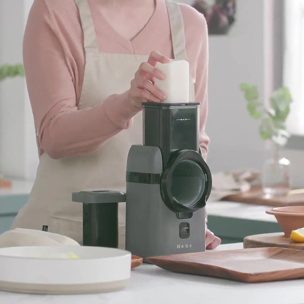 AGK NORDIC-قطاعة كهربائية أوتوماتيكية ، سكين دائري بالكامل ، قطاعة كهربائية ، ساطور ، مبشرة ، خلاط ، ثوم ، مقطعة ، قطاعة خضروات ، بطاطس ، جهاز غسيل ، جزرة ، خيار ، أدوات مطبخ