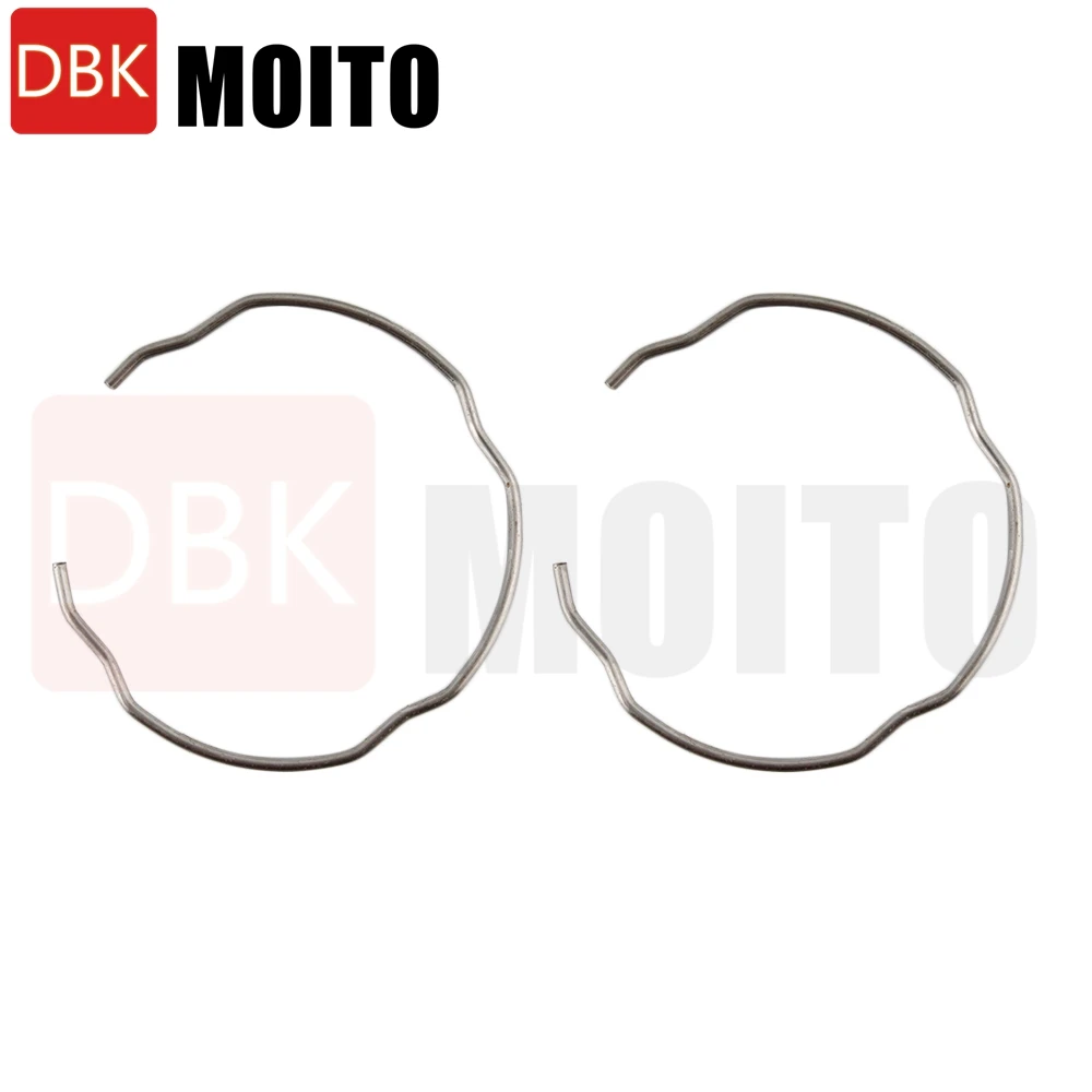 Gabeldichtungen-Umbausatz, 39 mm, kompatibler Öldichtungs-Sicherungsring, Nylon-Pad für Harley Sportster 1988–2015 und Dyna FXD 1991–2005