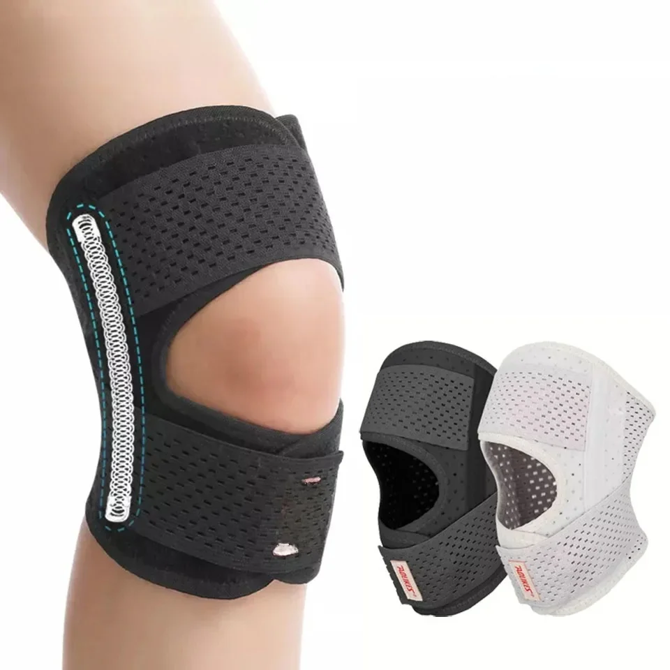 AOLIKES-Genouillère Réglable avec Stabilisateurs Latéraux, 1 Pièce