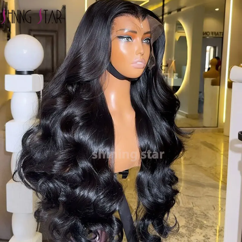 

Body Wave 13X4 Hd Lace Front Wigs 30 34 Inch Brazilian Curly Wave Straight 13X6 Lace Frontal Human Hair Wigs For Black Women