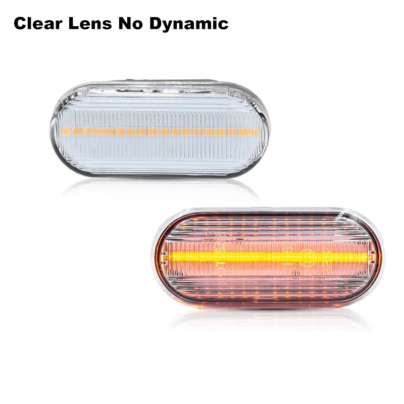 Voor VW Golf 3 4 MK3 MK4 Passat 3BG Polo 6N 9N Bora Vento Dynamische Side Marker Richtingaanwijzer sequentiële Blinker Licht