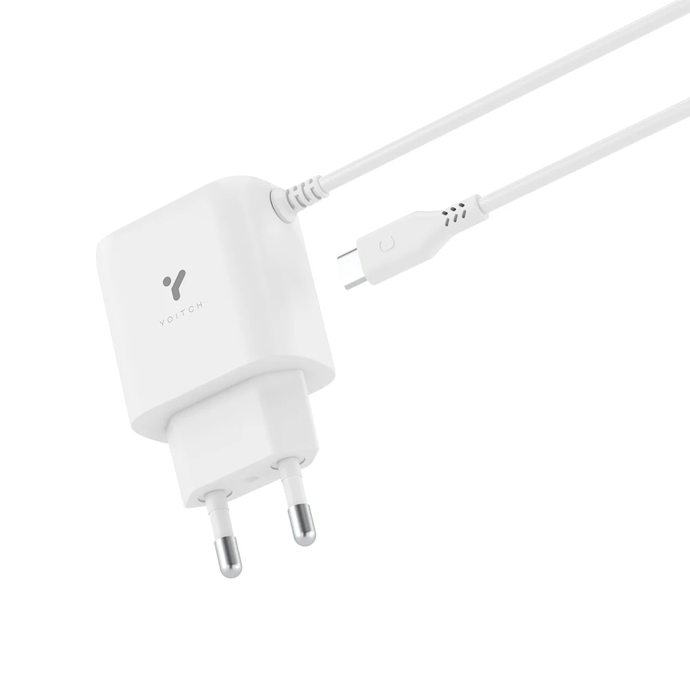 YOIHI Galaxy PD30W 25W 18W 15W C Type Cable Integrated Speed Charger