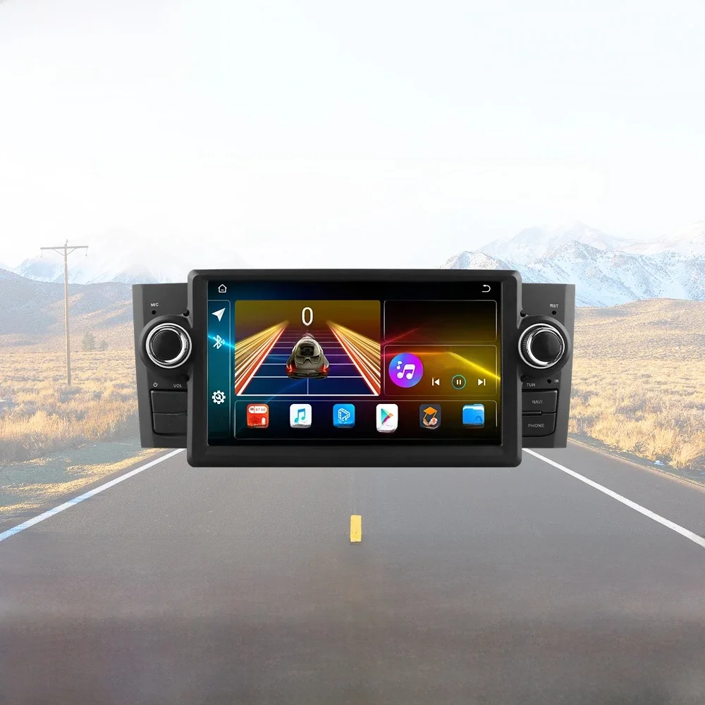 Hizpo Octa Core 7862 Autoradio Voor FIAT Grande Punto Linea 2007-2012 Multimedia Navigatie Stereo Intelligent Systeem GPS Carplay - afbeelding 2