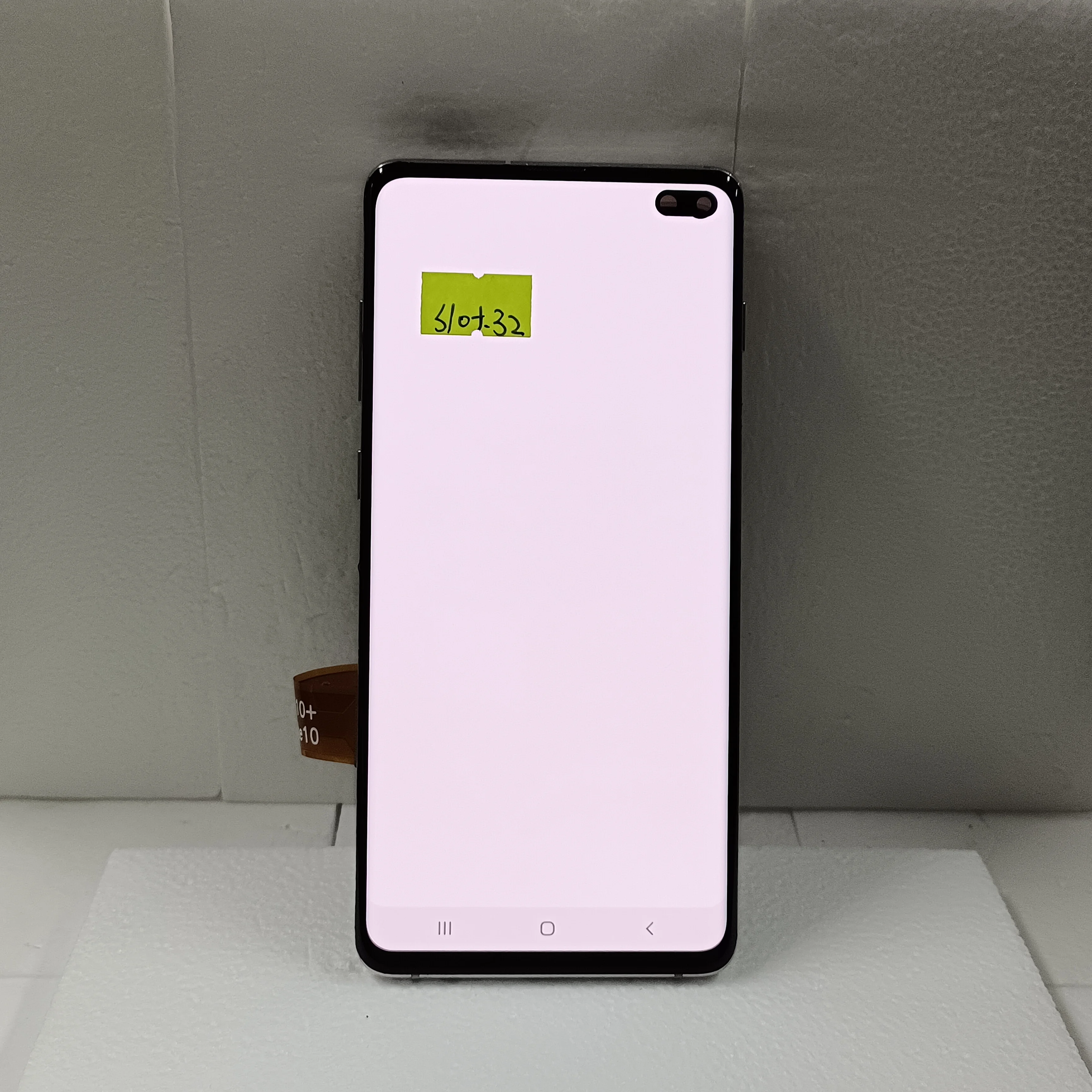 AMOLED For SamSung Galaxy S10 Plus G975 SM-G9750 G975F LCD With Frame Display Touch Screen Digitizer Assembly With Defect