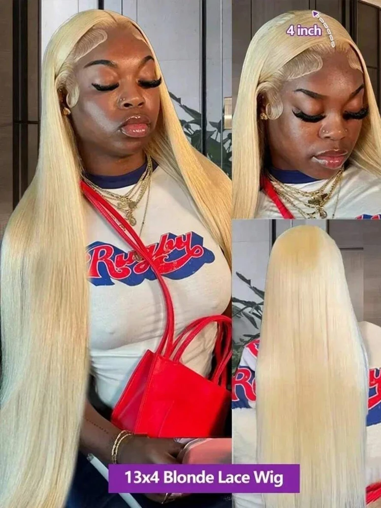 باروكة شقراء 613 Hd شفافة الدانتيل شعر مستعار أمامي شعر الإنسان البرازيلي 13x6 شعر طبيعي مفرود الدانتيل الباروكات الأمامية للنساء يمكن مصبوغ