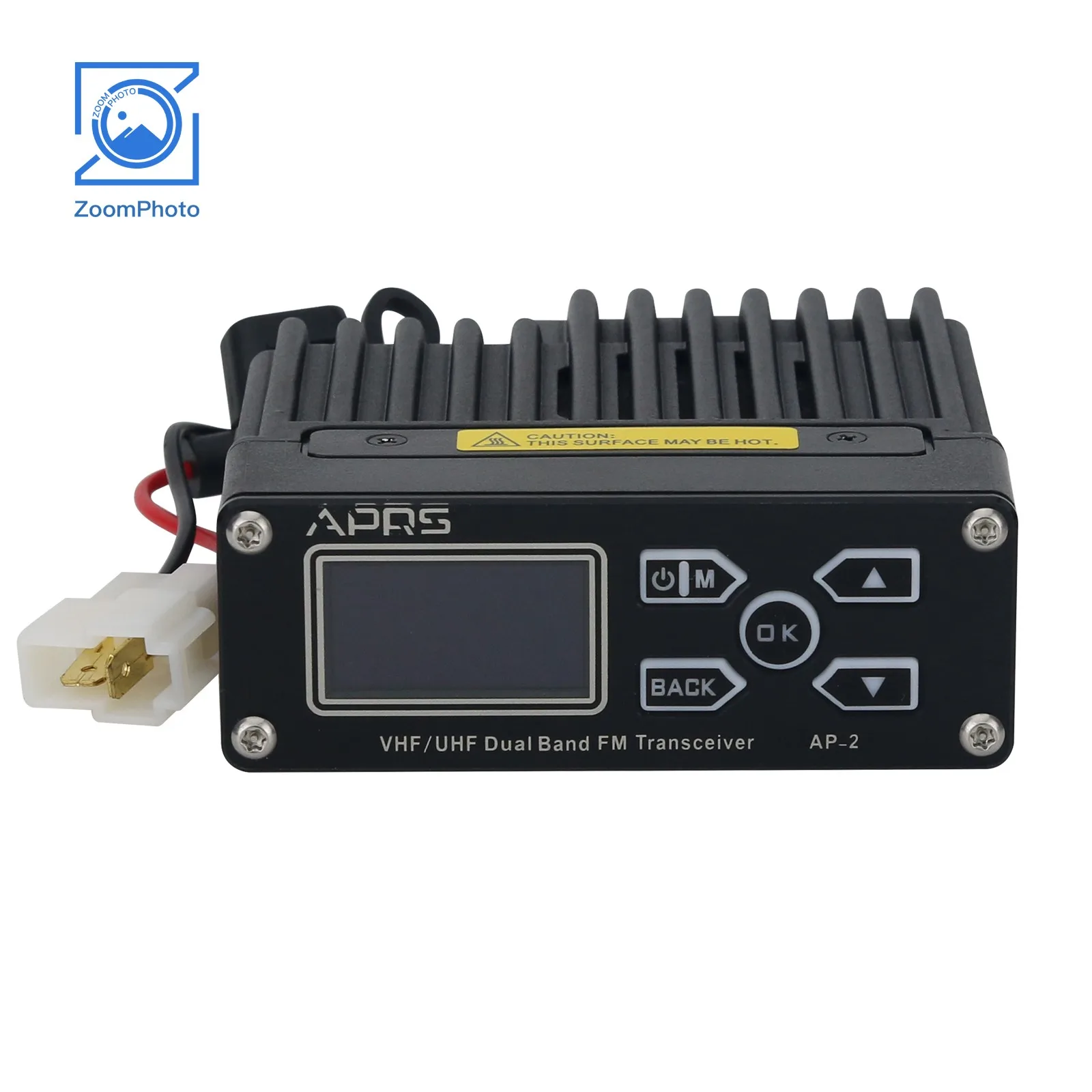 APRS AP-2 Mini Radio Transceiver VHF/UHF 136-174MHz/400-480MHz Dual Band FM Transceiver Vehicle-mounted