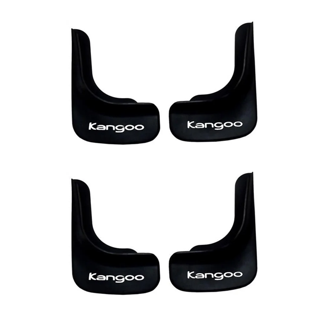 For Renault Kangoo Mudguards 4 Pcs.  2017 And Up. Flexible Plastic Mudflaps Fender A+ Quality Automotive Accessory Tuning Car