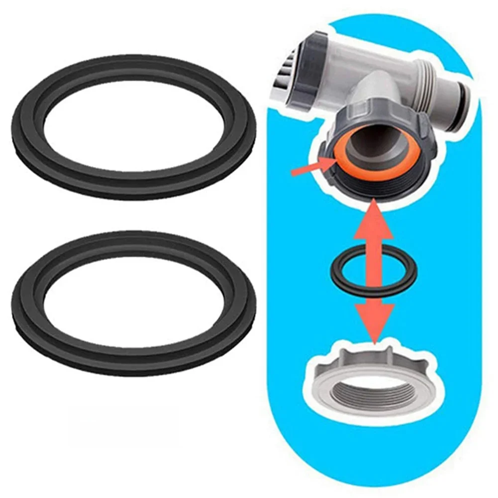 Rondelle en caoutchouc de remplacement, filtre de piscine, pièces d'équipement, Anti-corrosion, résistant à l'usure pour Intex Poolnars10747/25006