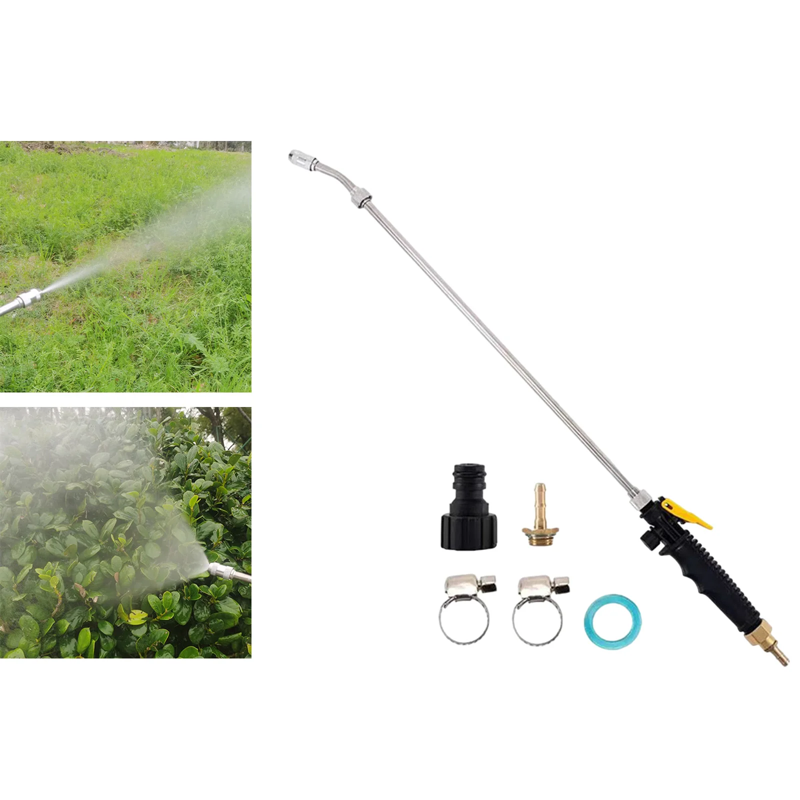 Sprayer Wands Garden Watering Weeds Backpack Sprayer Rod High Pressure Washer Sprayer Garden Sprayer Brass Barb Sprayer Wands