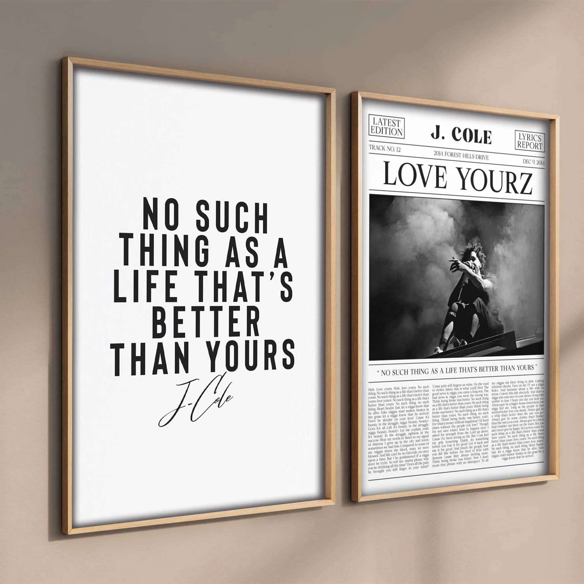 Pop Music Album Cover Poster Set, O Fora de Temporada, J.Cole, Mundo, Rapper, Hip Hop, 2014, Your Eyez Only, Impressão em Tela, Wall Art, Room Decor