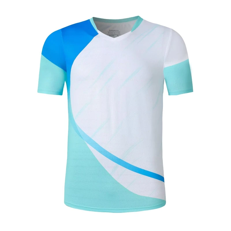 Premium-Qualität Tennis Kleidung schnell trocknen Männer Frauen Kind Badminton Shirt 2024 Outdoor-Sport kurz ärmel ige Rundhals-T-Shirt