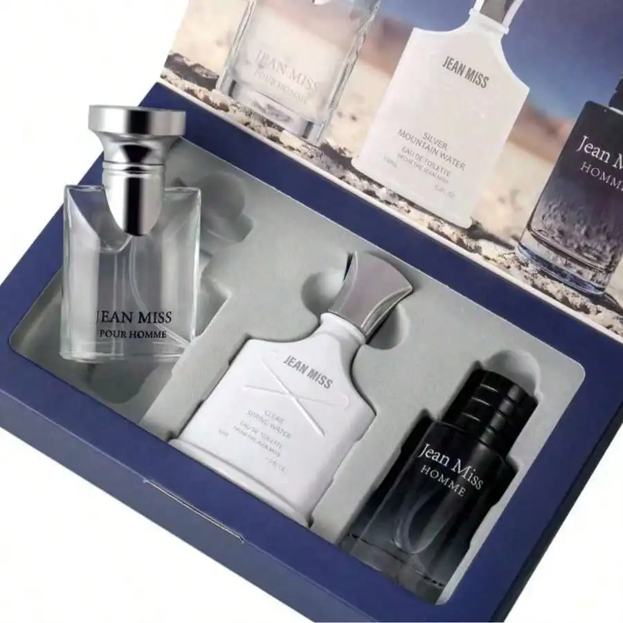 Unisex Fragrance Gift Set (3/4-Piece) — Light Luxury Fragrance Series — The Premier Choice for Holiday Gifting