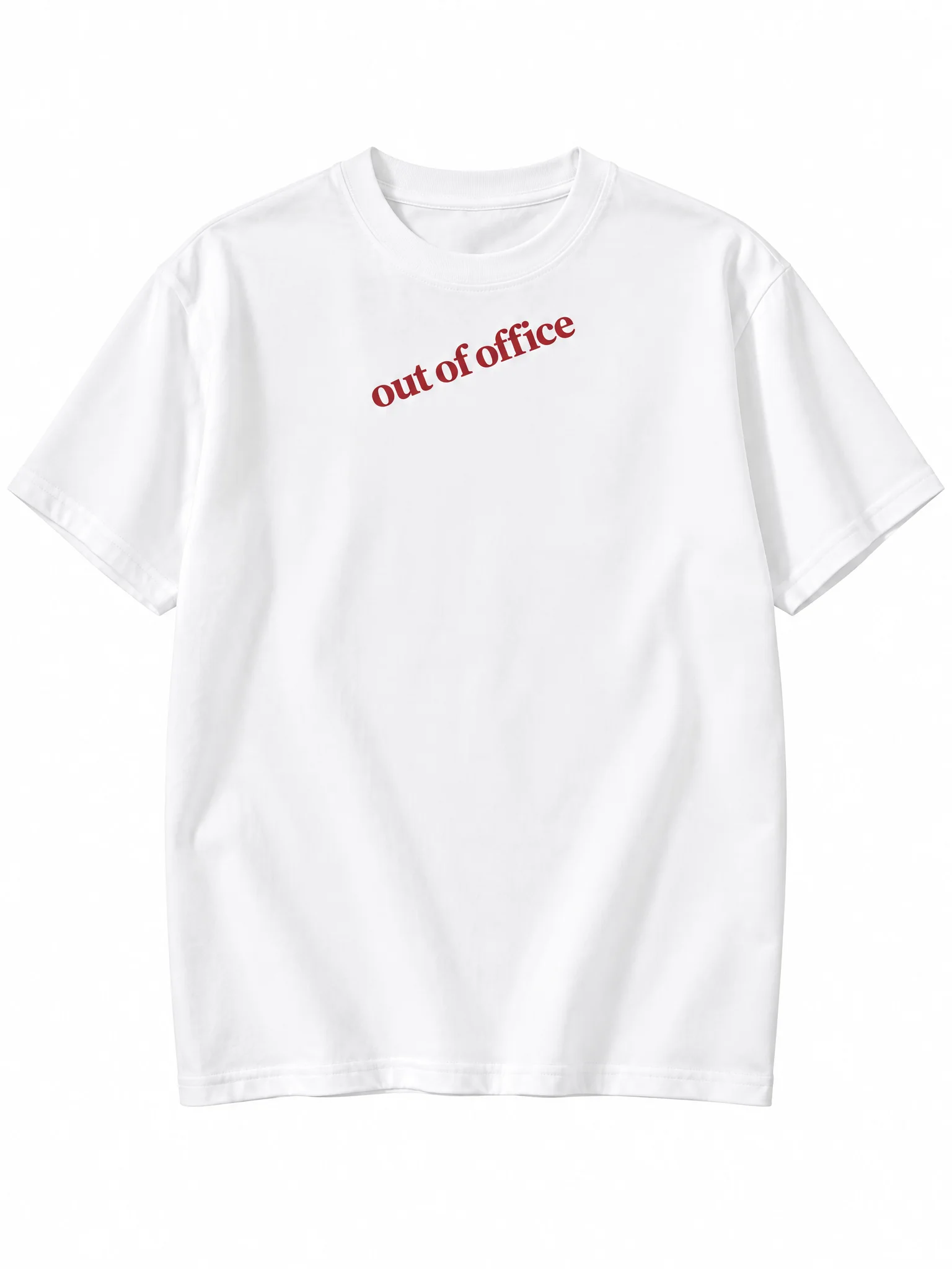 Slogan And Letter Print Women'S Summer And Casual Short Sleeve T-Shirt Suitable for Spring Summer Autumn Wear