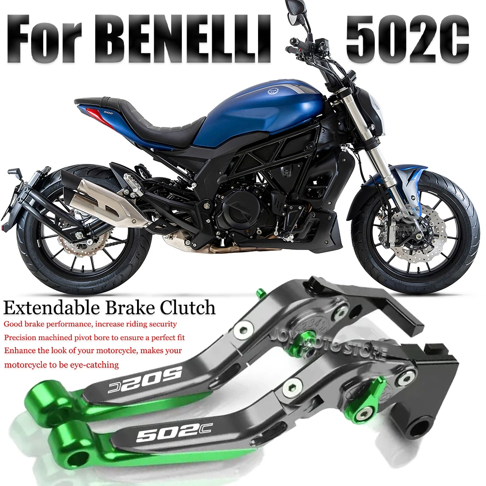 For Benelli 502C 502c Motorcycle Accessories CNC Clutch Lever Brake Lever Set Adjustable Folding Handle Lever